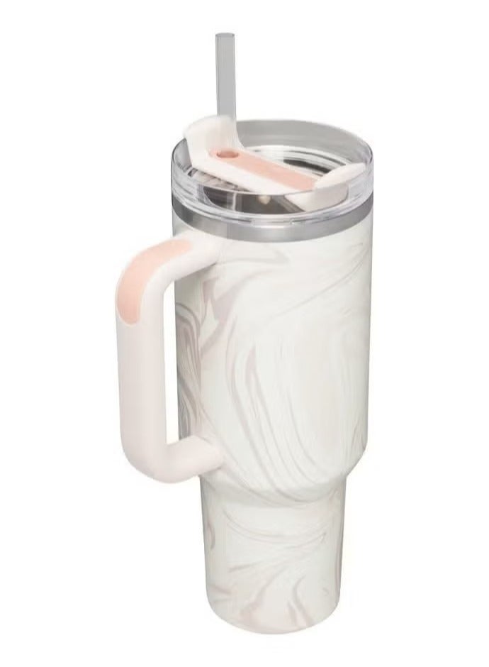 Stanley Quencher H2.0 FlowState Stainless Steel Vacuum Insulated Tumbler with Lid and Straw for Water, Iced Tea or Coffee, Smoothie and More, 40 oz - Image 2