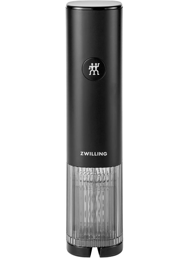 ZWILLING Enfinigy Wine Bottle Opener, Cork, Electric, Automatic, USB Rechargeable, Foil Cutter Included - Image 1