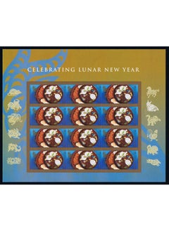 2015 Lunar Year Of The Ram Forever Stamps Sheet Of 12 Scott 4957 By Usps