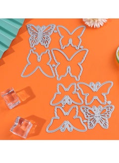 KASTWAVE Butterfly Cutting Die Set, 3D Metal Cutting Die Carbon Steel Embossing Die for Card Making, DIY Scrapbook Craft Decoration 2 Pcs  - Image 3