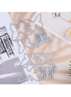 KASTWAVE Butterfly Cutting Die Set, 3D Metal Cutting Die Carbon Steel Embossing Die for Card Making, DIY Scrapbook Craft Decoration 2 Pcs  - Image 4