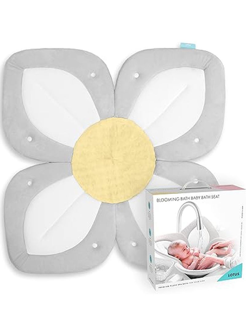 Baby Bath Seat - Baby Tubs for Newborn Infants to Toddler 0 to 6 Months and Up - Baby Essentials Must Haves - The Original Washer-Safe Flower Seat