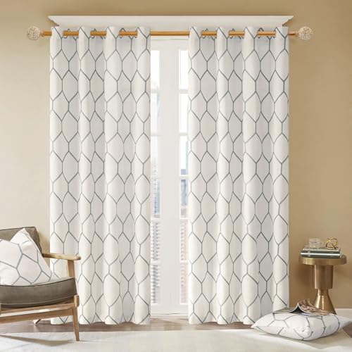 EQURROY Boho Wood Curtain Rods For Windows 48 to 84 Inches, 1 Inch Heavy-Duty Adjustable Decorative Curtain Rods With Branches Leaves Hollow Finials for Bedrooms and Living Rooms In Farmhouses. - Image 3