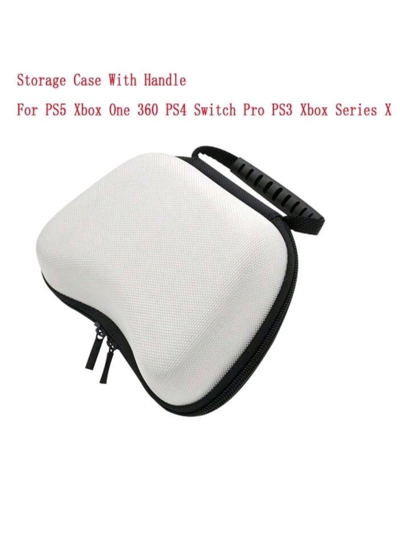 Game Controller Carrying Case for Sony PS5, Universal Travel Protective Bag Handbag Pouch Hard Holder Storage Protective Cover for Sony PlayStation 5 PS4/PS3 and XBOX360/ONE/XSX Series X/S Controllers  - Image 5