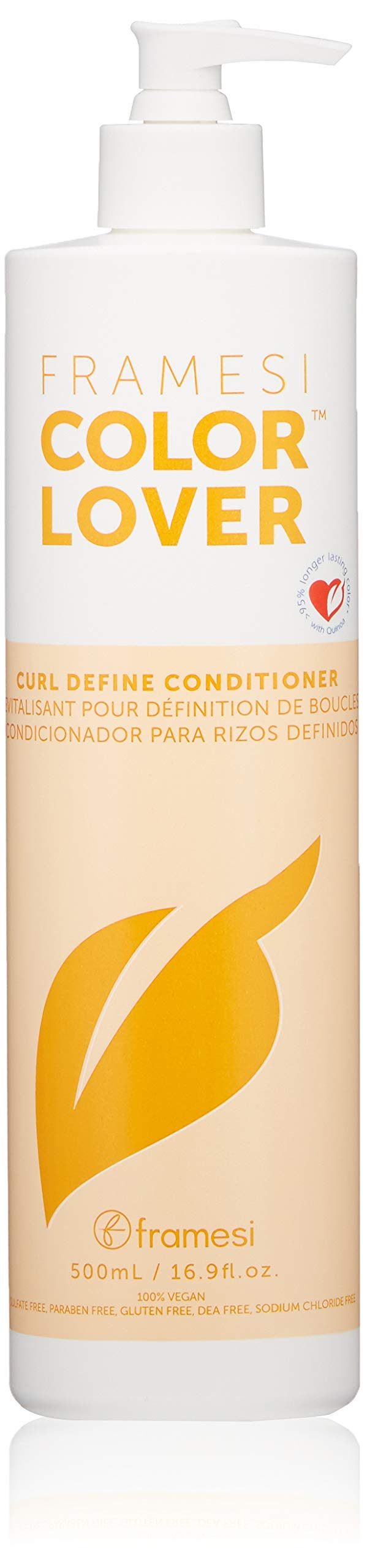 Framesi Color Lover Curl Define Conditioner 169 fl oz Conditioner for Curly Hair with Quinoa Color Treated Hair