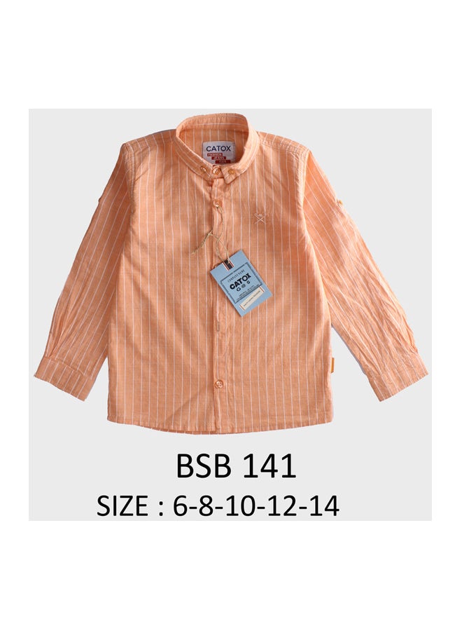 جي@إس قميص كتان صيفي للأولاد