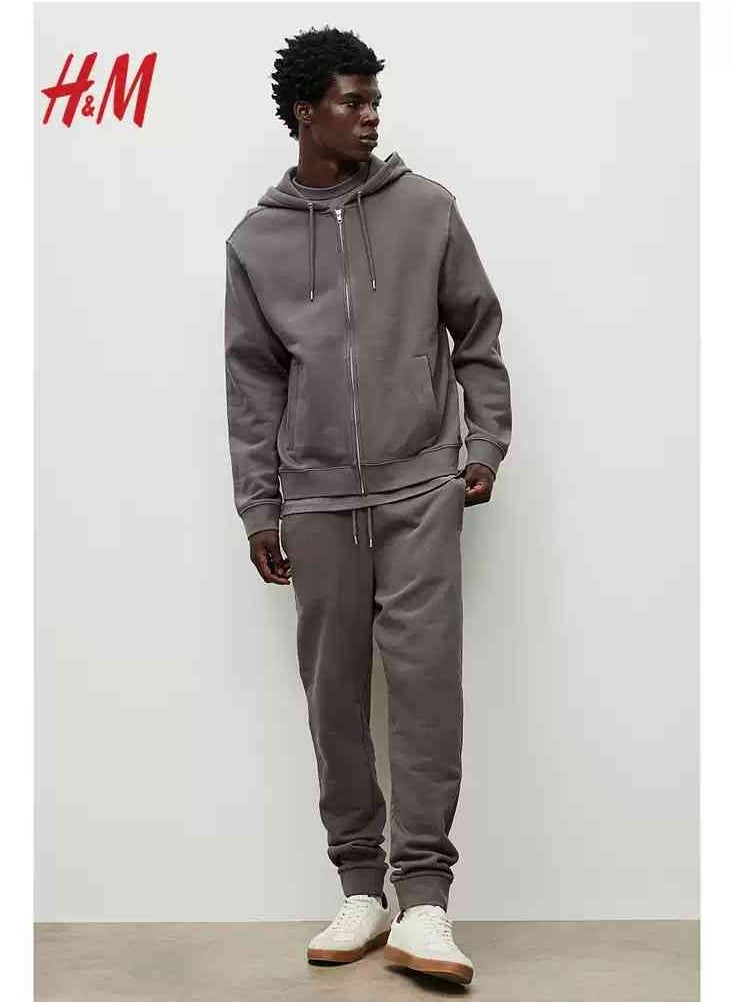 H and M - HM New Casual And Fashionable Loose Printed Hoodie - Image 1
