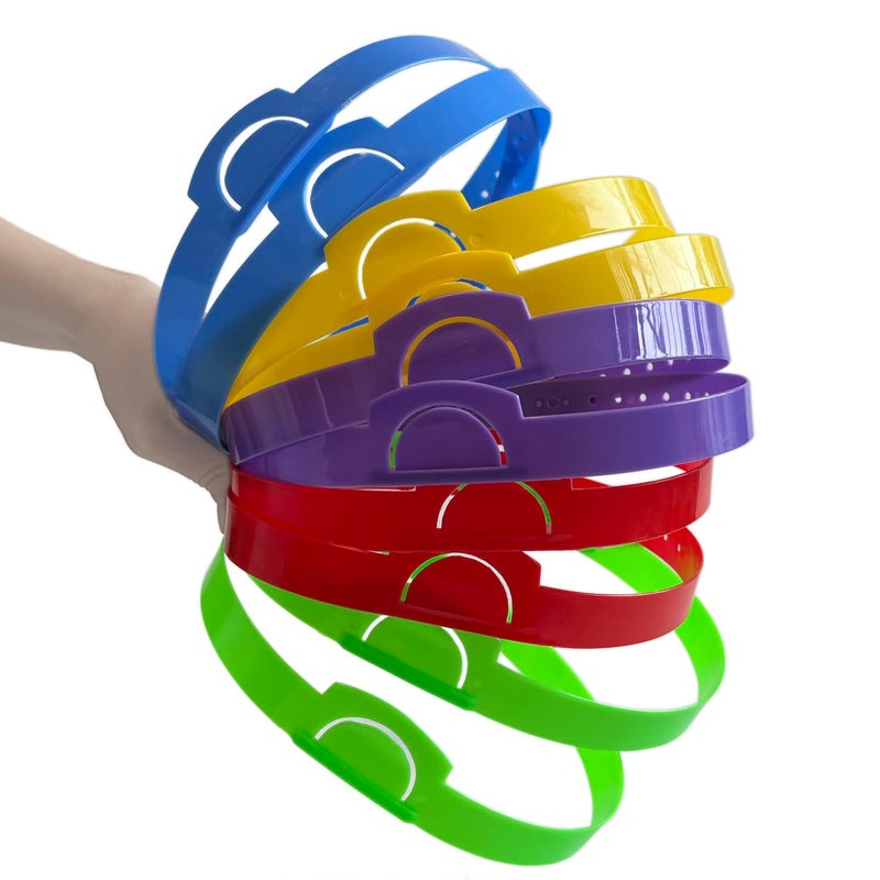 Diycoming 10Pcs Adjustable Headbands OnlyReplace or Add to Your Headbands GameCan Insert Card and Classroom Activities Paper - Image 2