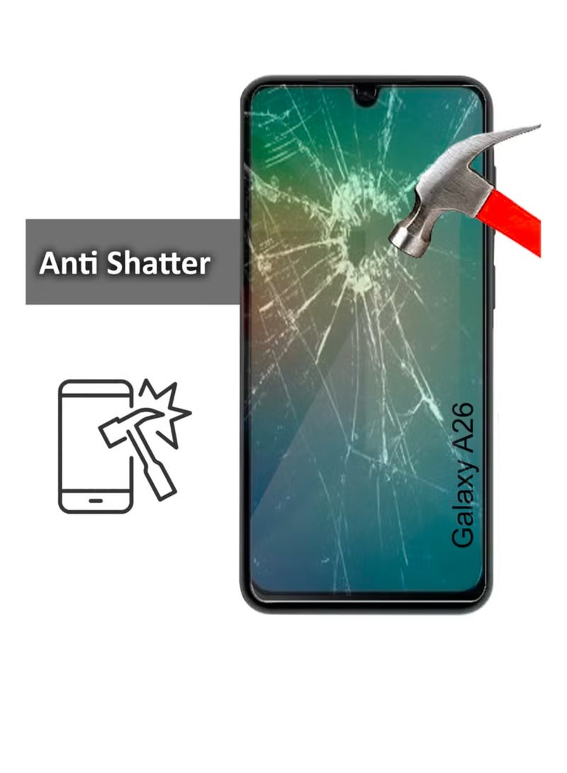 ستيكر A26 شاشة حماية من الزجاج لهاتف سامسونج جالاكسي A26 - Image 2