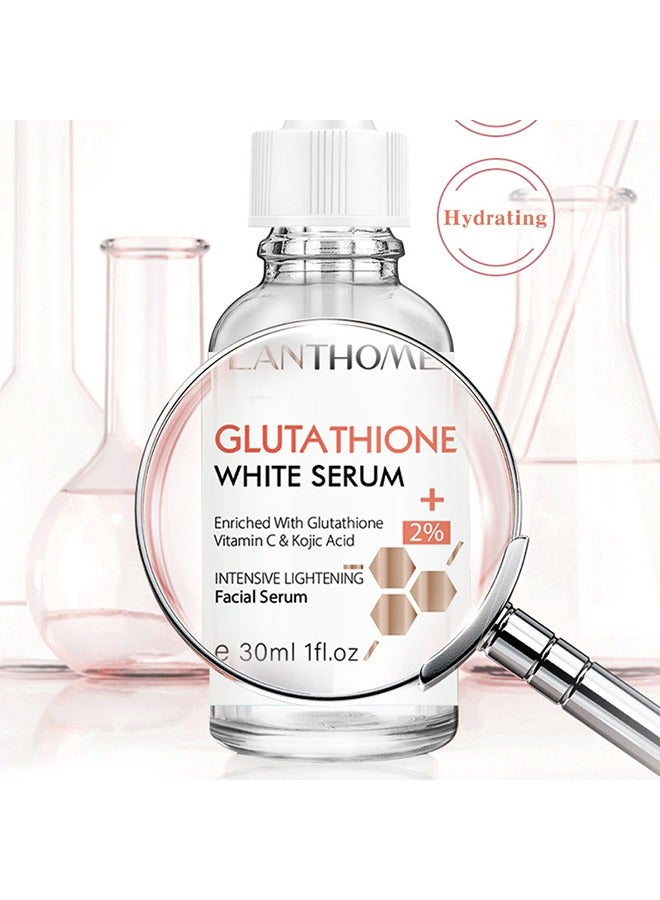 Lanthome Glutathione Serum 30ml, Nicotinamide Serum for Hydrated, Facial Toner for Moisturizing, Hyperpigmentation Treatment, Face Serum Reduce Dark Spot Shrink Pores and Improve Skin Tone  - Image 2