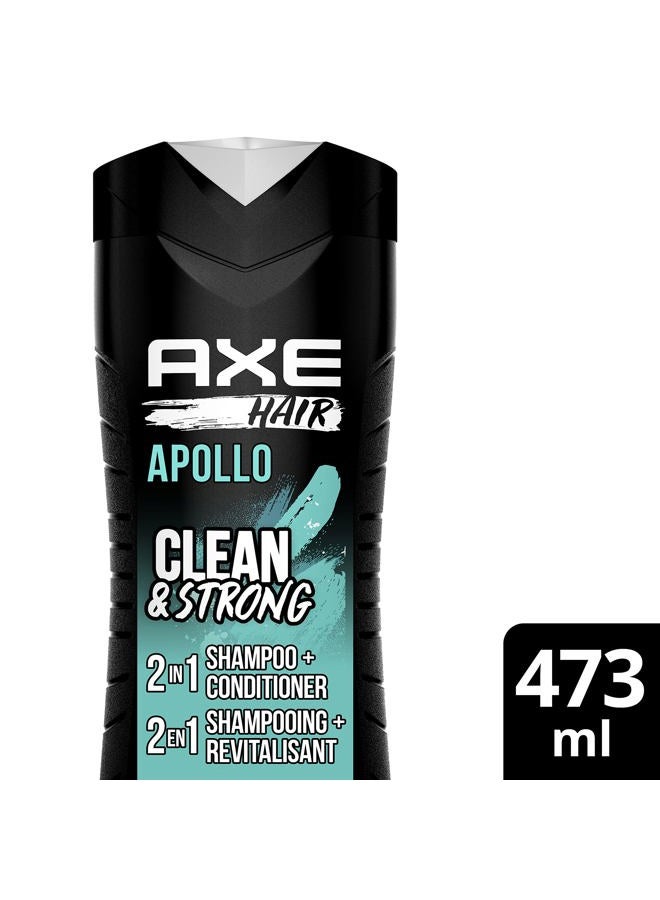 Axe 2 in 1 Shampoo and Conditioner Apollo 16 oz - Image 2