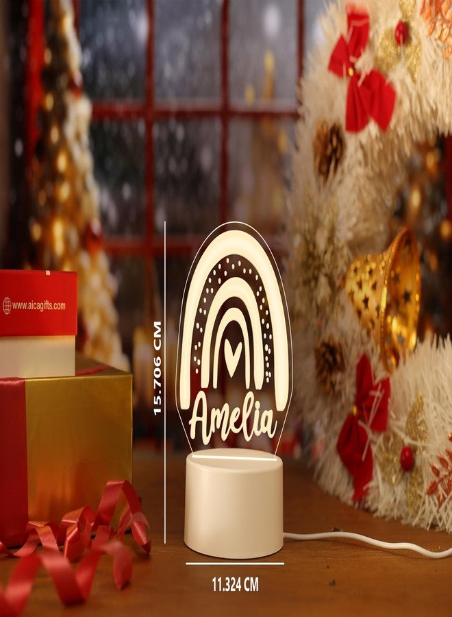 AICA Product Image Personalized Name LED Lamp | Gifts for Man Woman |Customized Birthday Gift for Girlfriend Boyfriend Girl Boy Friend | Valentine Gifts Men & Women - Image 4