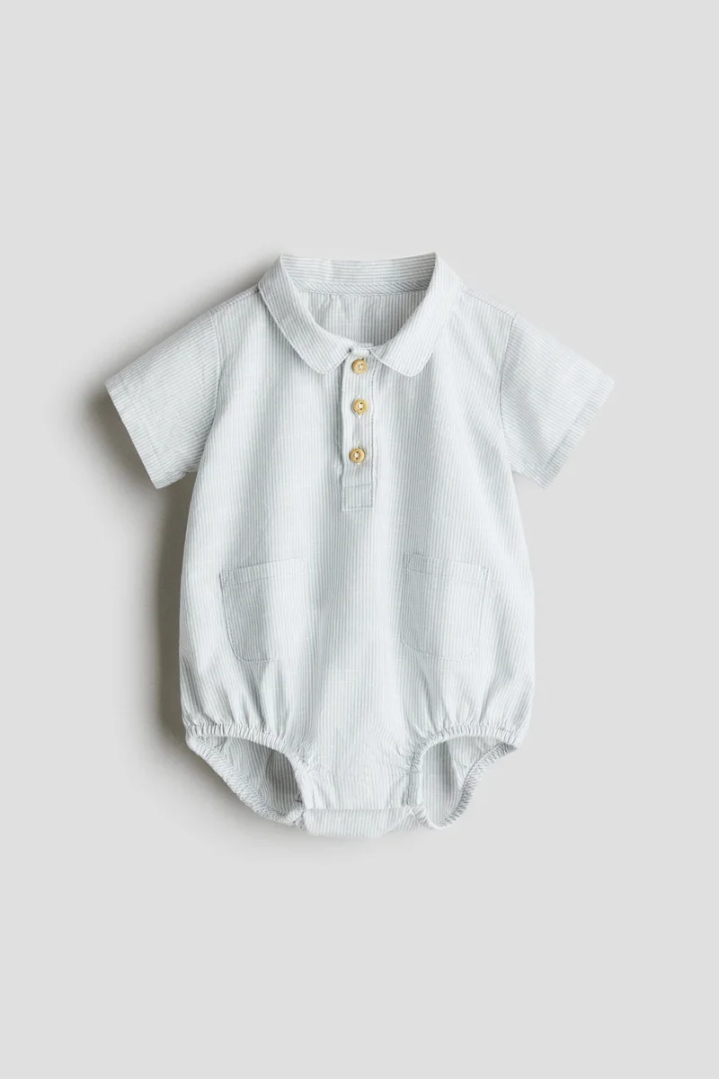 H&M Cotton romper suit