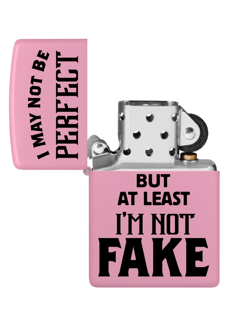 Zippo Ci404934 238 قد لا أكون وردي غير لامع مقاوم للرياح تصميم - Image 4