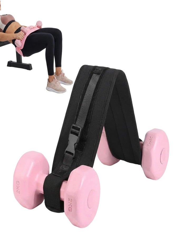 NCXFTP Hip Thrust Belt, Hip Thrust Belt for Dumbbells and Weights, Enhanced Support for Glute Bridge Exercises and Weighted Squat Training, Adjustable Strap Non-Slip Safety for Home Fitness Strength Sessions - Image 1