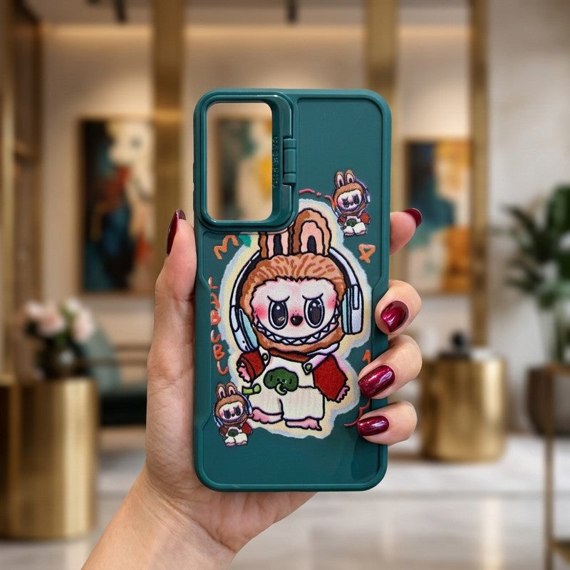 High-quality cartoon-themed back cover that reflects light and colors, shockproof, and compatible with the Samsung Galaxy A15 A distinctive choice for those who love change. - Image 1