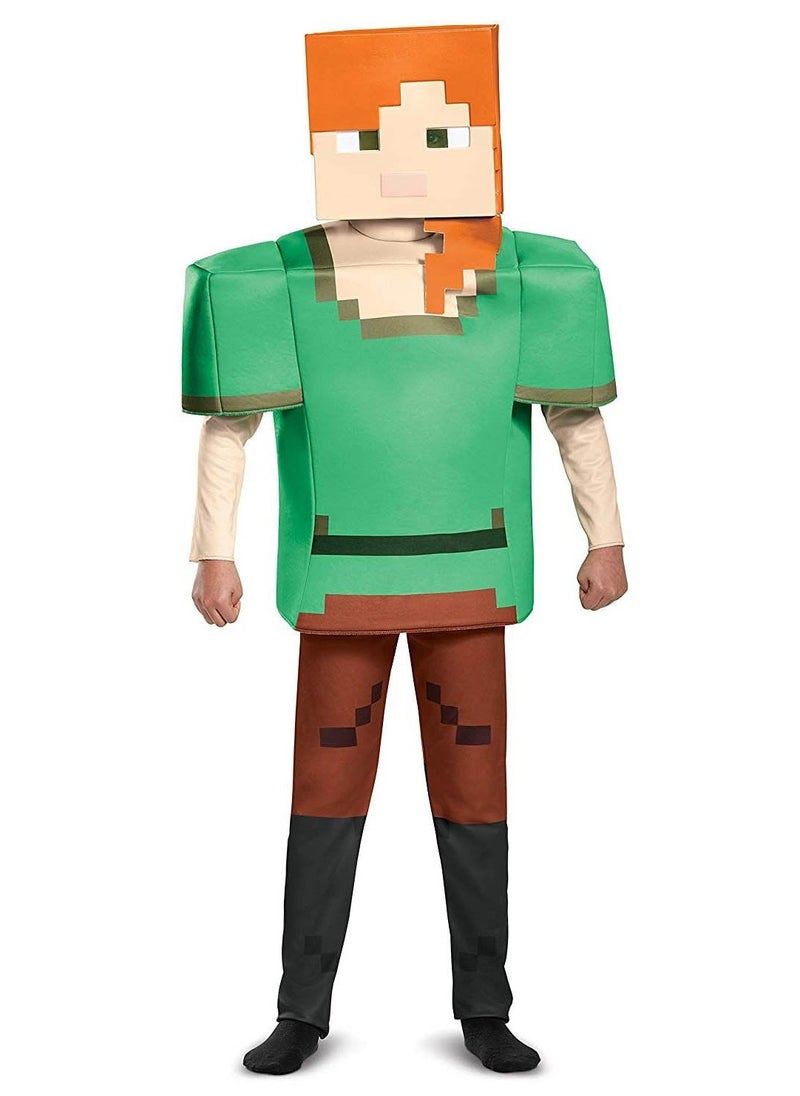 Disguise - Creeper Deluxe Minecraft Costume, Green - Image 1