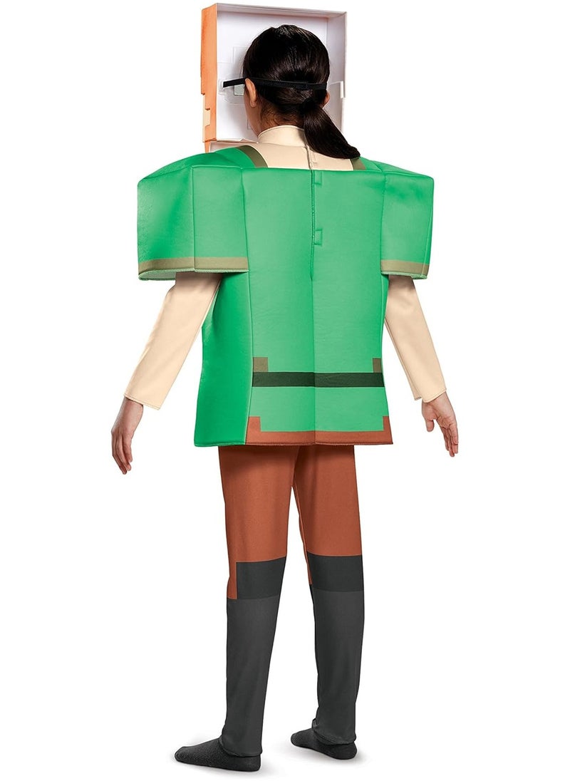Disguise - Creeper Deluxe Minecraft Costume, Green - Image 1