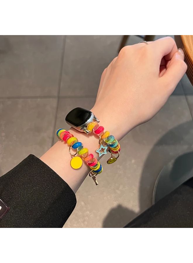 Candy Scrunchie Strap Replacement Band for Smartwatch Female Slim Cute Bracelet Correa - Image 5