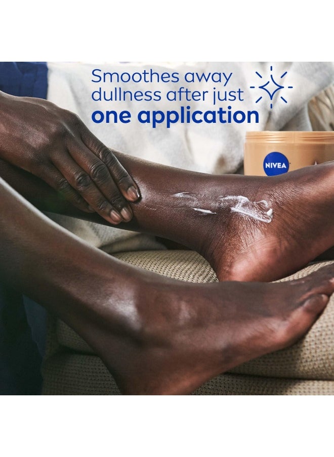 Nivea - Nivea Cocoa Butter Body Cream With Deep Nourishing Serum, Cocoa Butter Cream For Dry Skin, 16 Ounce Jar - Image 1