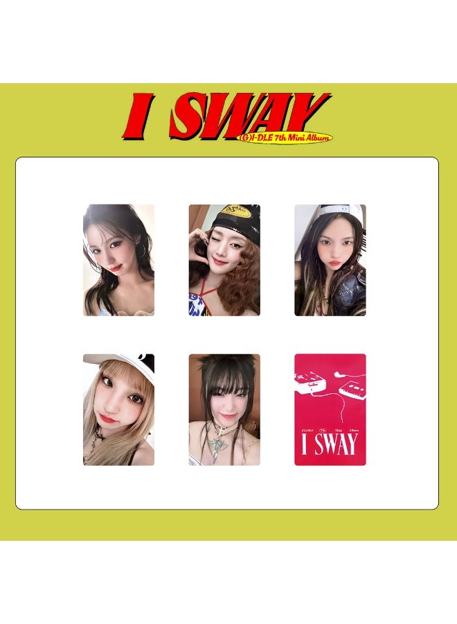 NIBEMINENT 5 Pcs Kpop (G)I-DLE I SWAY Lomo Cards Card For Fans Collection Gifts - Image 1