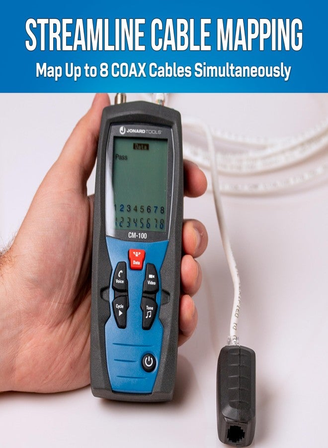 جونارد تولز أدوات جونارد CM-FC/8 F موصلات كابل محوري لجهاز CM-100، عبوة من 8 قطع - مجموعة تعيين المنافذ المرقمة لكابلات المحور والشبكات والاتصالات - Image 4