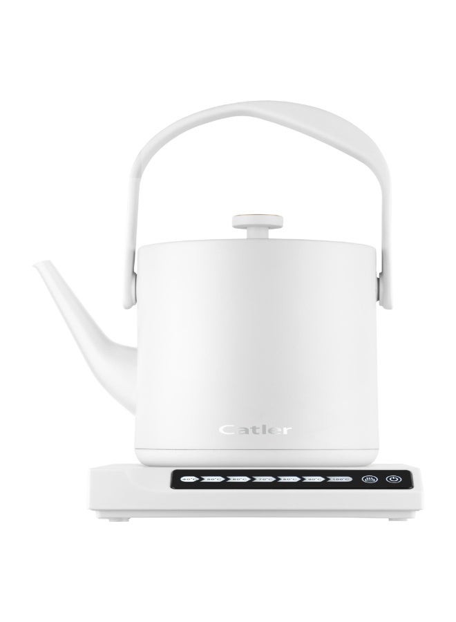كاتلر Catler Electric Kettle BM 500 Charlotta Variable Temperature, 0.6 L with Touch Control, 40–100 °C Range, Keep-Warm 30 min & Removable Tea Strainer - Image 2