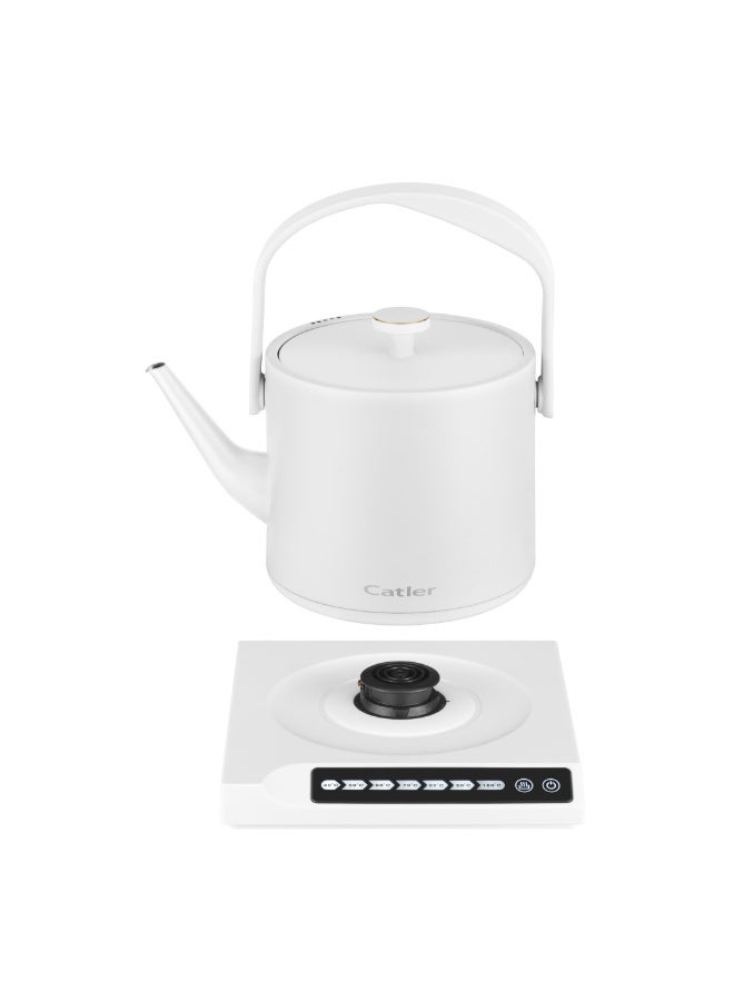 كاتلر Catler Electric Kettle BM 500 Charlotta Variable Temperature, 0.6 L with Touch Control, 40–100 °C Range, Keep-Warm 30 min & Removable Tea Strainer - Image 3