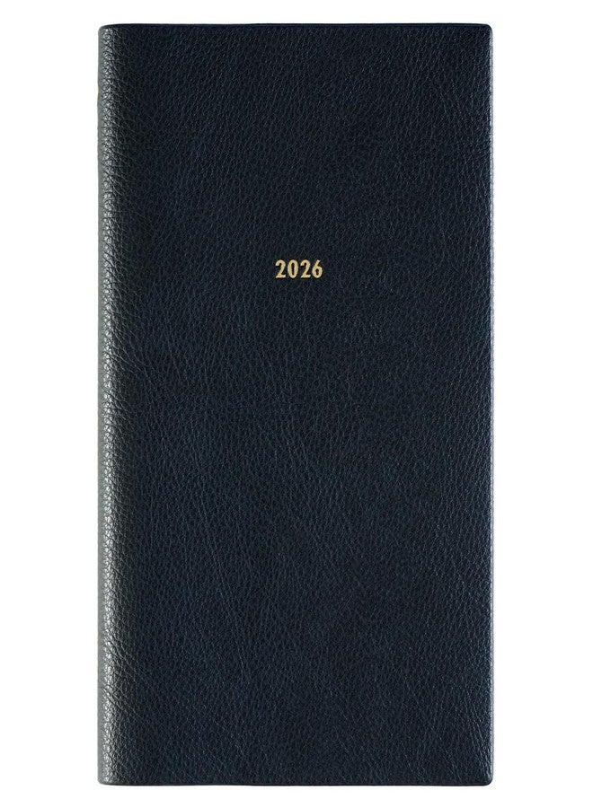 مخطط لحظات الحياة لعام 2026، غلاف ورقي أسبوعي A5، لون كحلي، CD-1413-HT (يبدأ في ديسمبر 2025) - Image 1