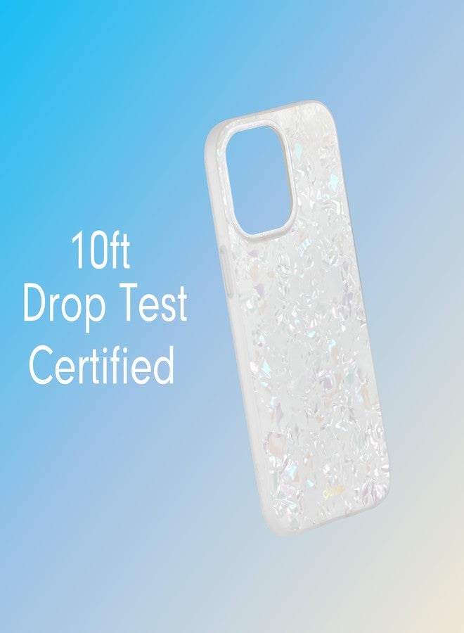 سونيكس جراب سونيكس لهاتف آيفون 15 برو ماكس | متوافق مع ماج سيف | تم اختباره ضد السقوط من ارتفاع 10 أقدام | لون لؤلؤي - Image 2