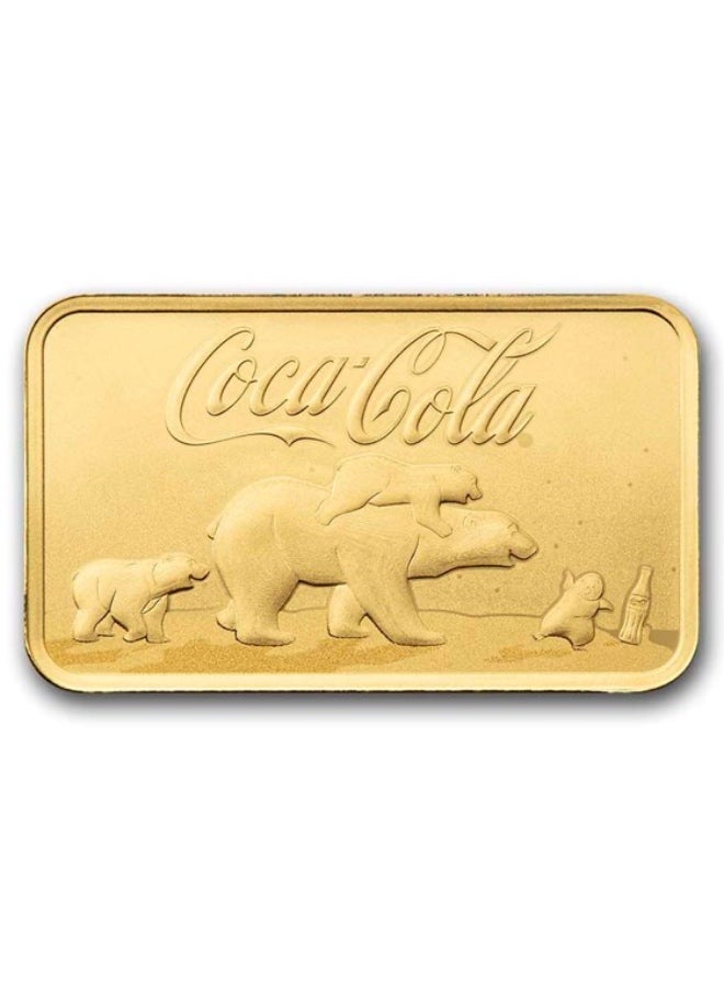 PAMP Suisse Coca Cola Polar Bear Gold 5 gram 24 Carat - Image 3