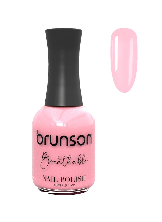 brunson Breathable Nail Polish Halal nail polish Wudu friendly Quick-Dry Vegan long lasting but easy peel off   18ml BH029