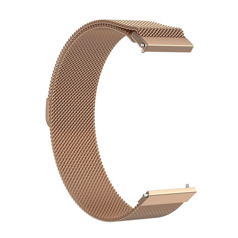 For Honor Magic Watch 2 42Mm/Galaxy Active2 20Mm Milan Stainless Steel Mesh Watch Band(Rose Gold) - Image 3