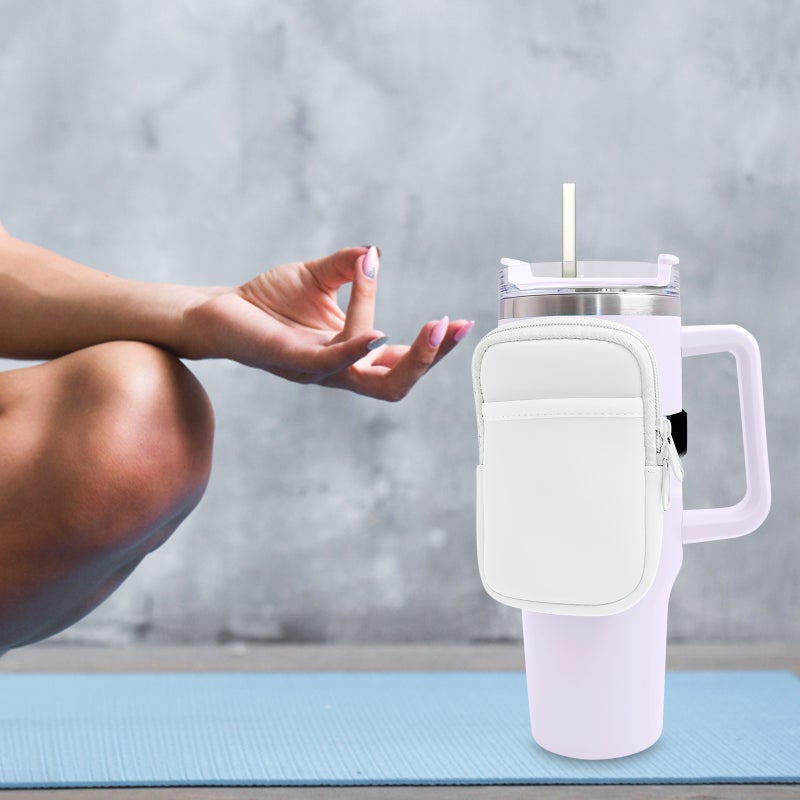 Water Bottle Pouch for Tumbler Anti-skid Pocket Cover for Water Bottle Outdoor Bottle Pouch Protector - Image 4