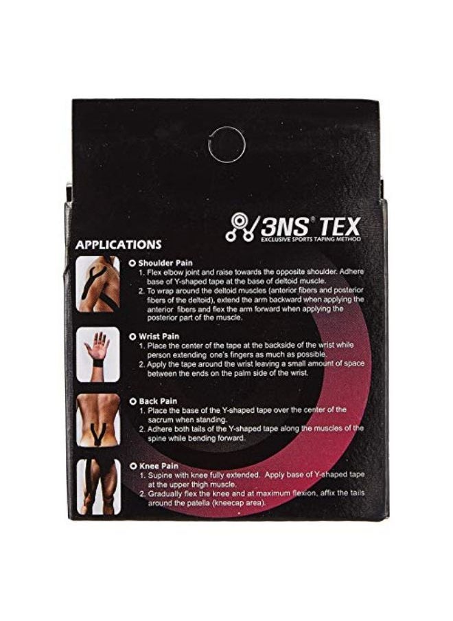 3NS Tex Excellent Exclusive Sports Taping Method Tape, Pink - pzsku/Z4D6BDB8DFAD8857A3B0DZ/45/_/1658902753/e7ae49de-80e2-4d5f-8ad0-04b6c3215c3f