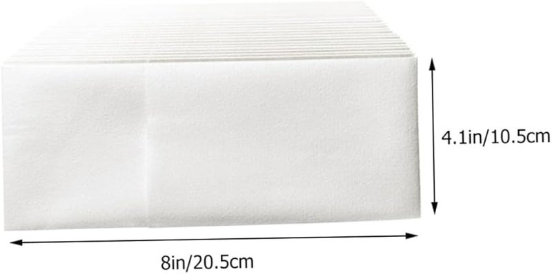 50 قطعة مناديل زفاف سميكة يمكن التخلص منها بتصميم الغبار للمآدب والتجمعات العطلية - Image 3