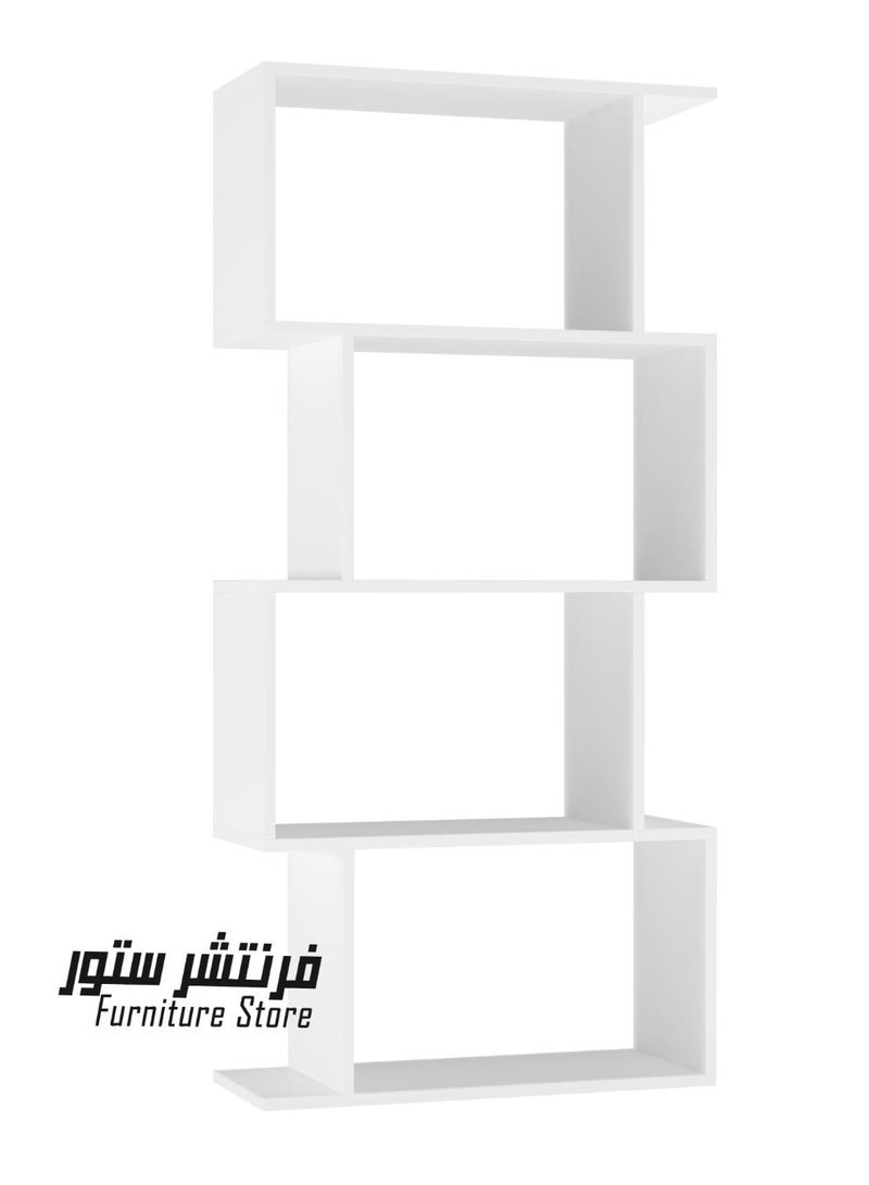 فرنتشر ستور مكتبة مودرن ، ارتفاع 130 سم - عرض 60 سم - عمق 24 سم ، من فرنتشر ستور.  - Image 2