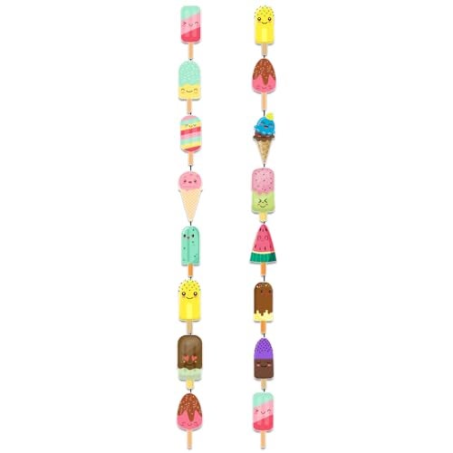 Suruchi Strokes Ice Cream Theme Birthday Decoration | Candy Land Theme Birthday Party Frills | Hanging Set - Image 1