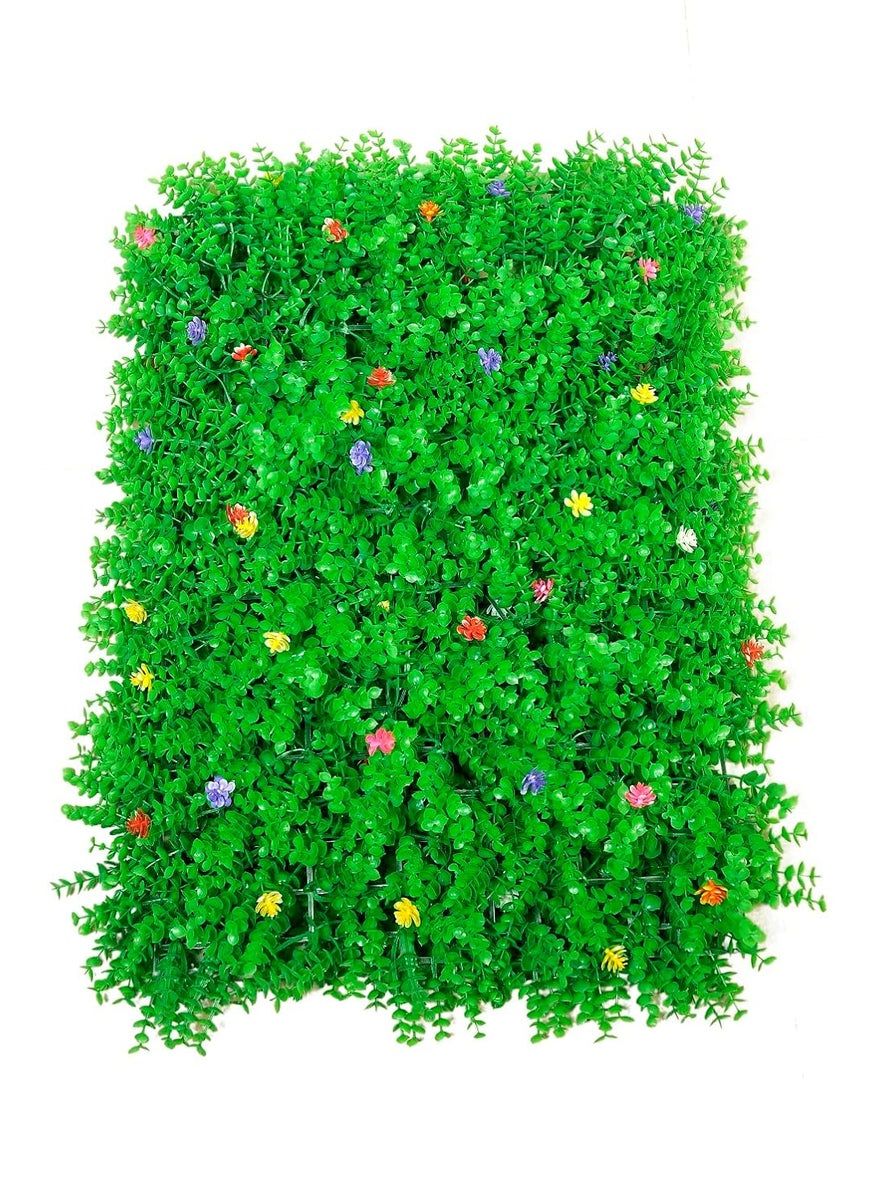 BASRAH NIWAR BASRAH NIWAR Wall Sajawat Artificial Vertical Grass Wall PanelsBalconies Outdoor Areas Wall Decoration16 inches x 24 inches 270 Square fit Cover per Penal 