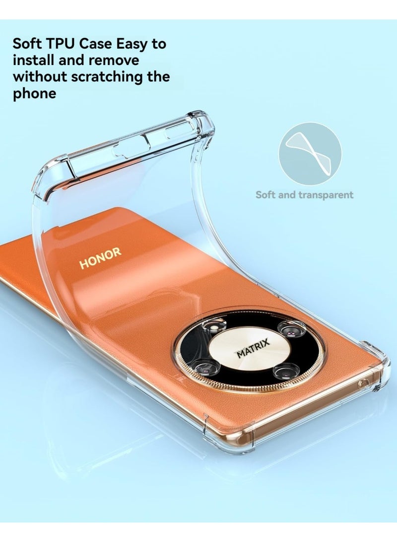 Protective Case Cover For Honor X9b 5G Clear - Image 4