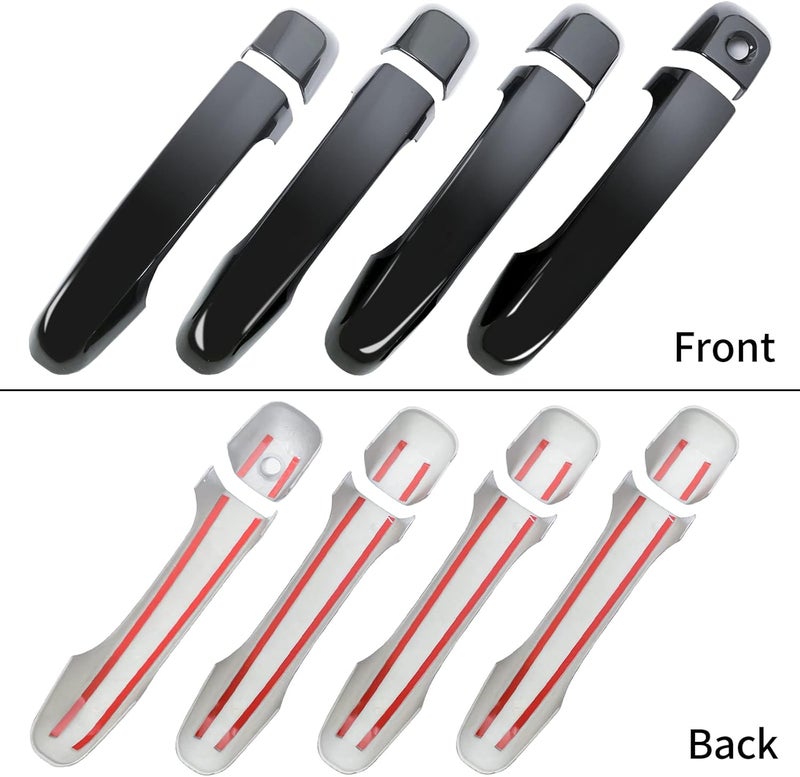 BENXUTO Door Handle Cover Trim for Toyota 4Runner 2010-2022 - Image 5