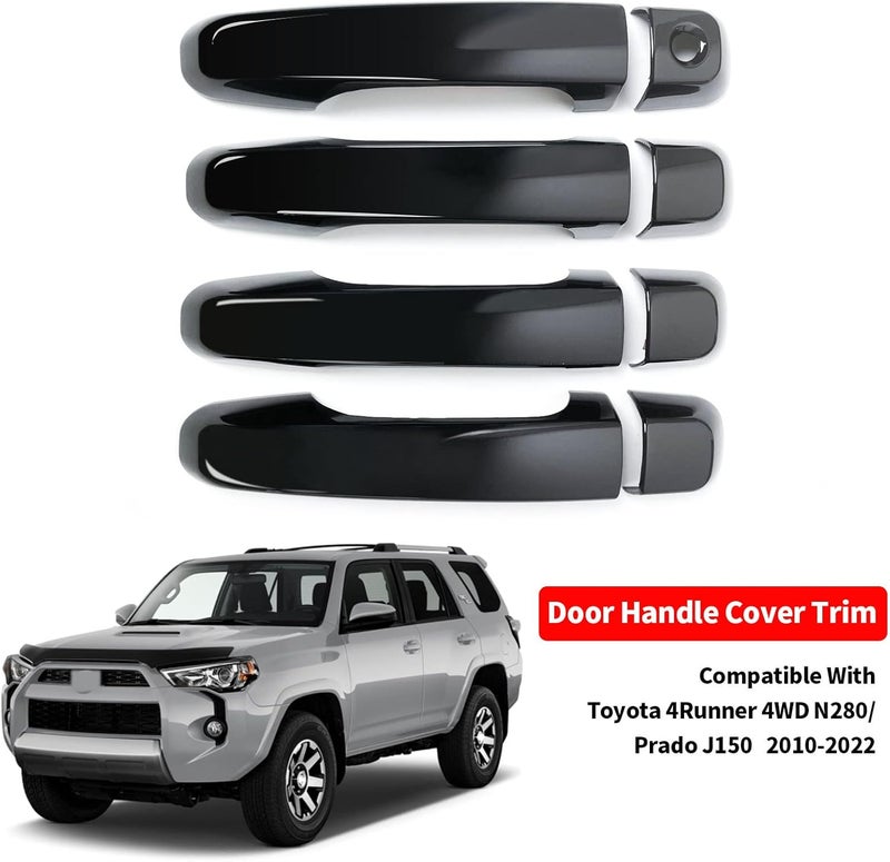 BENXUTO Door Handle Cover Trim for Toyota 4Runner 2010-2022 - Image 2