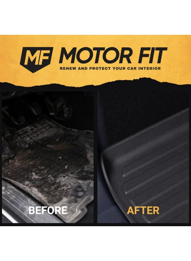 MOTOR FIT Premium Floor Mats Set (No Trunk Mat) for Leopard 5 2023+ | Custom Fit 3D All-Weather Car Mats | Waterproof, Anti-Slip, Heavy Duty TPE Interior Protection - Image 2