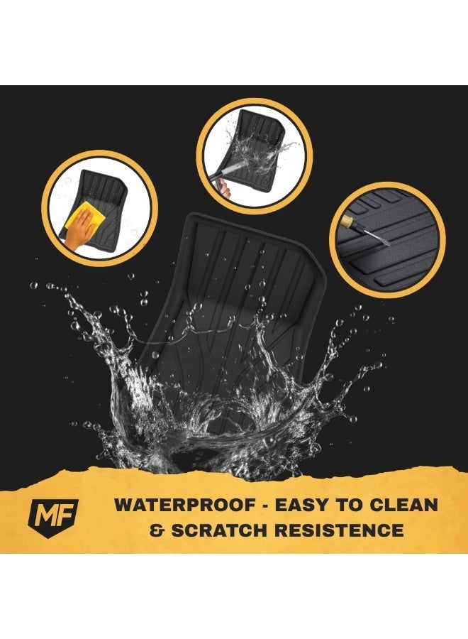 MOTOR FIT Premium Floor Mats Set (No Trunk Mat) for Leopard 5 2023+ | Custom Fit 3D All-Weather Car Mats | Waterproof, Anti-Slip, Heavy Duty TPE Interior Protection - Image 5