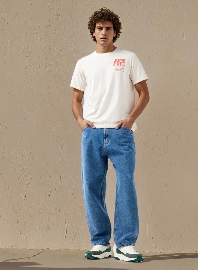 SP Characters Men Crew Neck Short Sleeves Squid Game Print T-shirt - Image 2