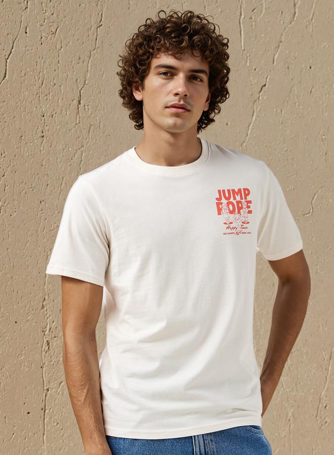 SP Characters Men Crew Neck Short Sleeves Squid Game Print T-shirt - Image 3