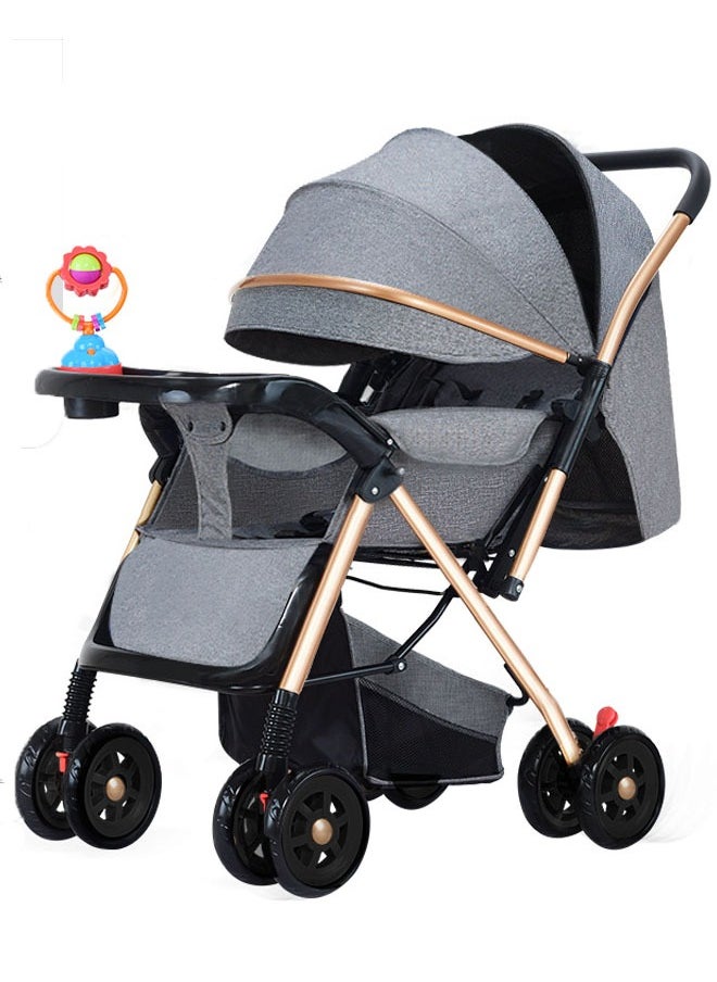 keke Adjustable Baby Single Stroller With Storage Basket, Easy To Fold, and Compact Design  - Image 1