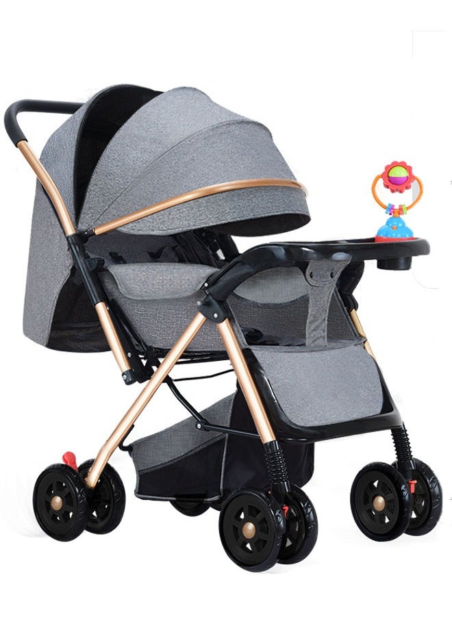 keke Adjustable Baby Single Stroller With Storage Basket, Easy To Fold, and Compact Design  - Image 2