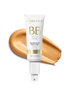 Marcelle Marcelle BB Cream Golden Glow Universal Shade Tinted Moisturizer Skin Enhancer Illuminator Beauty Balm NonComedogenic ParabenFree OilFree Hypoallergenic CrueltyFree 15 fl oz 