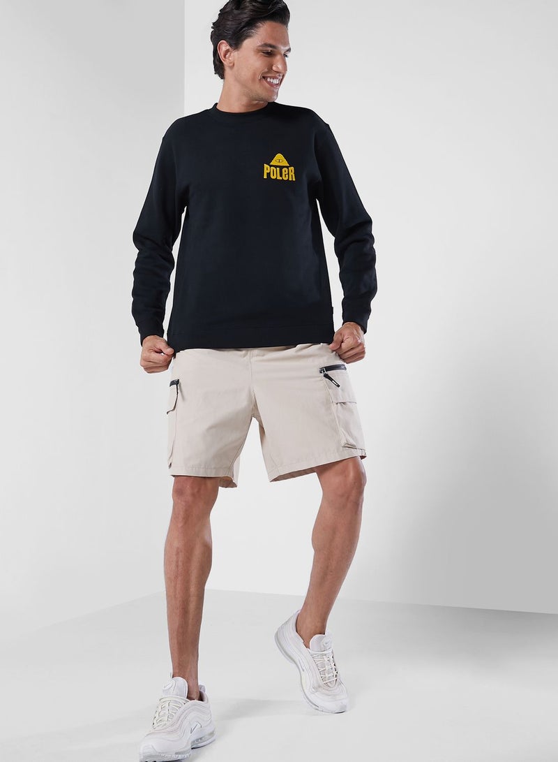 poler Fruit Sticker Sweatshirt - Image 4